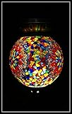 Orientalisch Mosaiklampe Mosaik - Hängelampe XL orientalische lampe Deckenlampe Bunt Samarkand-Lights