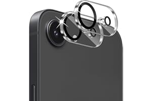 GEEMEE kompatibel mit iPhone 16e Kameraschutz für Panzerglas Schutzfolie, 2 Stück 9H Härte HD-Klare Anti- Kratzer Kamera Displayschutz, 2.5D Blasenfrei Folie Gehärtetes Glas Folie