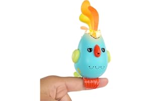 Fingerlings Sweet Tweets Interactive Bird: Lionel, Record & Play Secret Messages, 40+ Sounds & Reactions, Blue