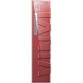 Maybelline New York Super Stay Vinyl Ink Uzun S&uuml;re Kalıcı Likit Parlak Ruj 115 Peppy