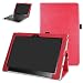 Produktbild Lenovo MIIX 310 hülle,Mama Mouth Folding Ständer Hülle Case mit Standfunktion für 10.1" Lenovo MIIX 310 Windows 10 Detachable 2-in-1 Laptop/Tablet,Rot