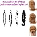 Homeoculture combo of 3 pc Hair Twist Styling Braid Tool & 1 pc braid maker lowest Price on amazon RS.299.00