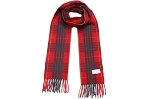 TG Thistle Gem Traditional Tartan Clan Scarves – Multicolor, super-soft Scottish Clan Tartan Scarf - Perfect for both Men and Women