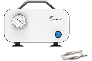 JOANLAB Laboratorio Pompe per Vuoto Portatile Pompa di Laboratorio Industriale Pompa di Filtrazione Vuoto 10L/min