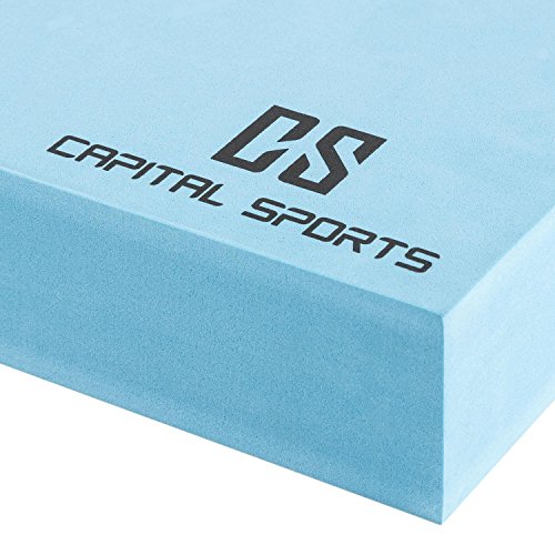 CAPITAL SPORTS Riprider Schlingentrainer + Balancematte Set (Core-Trainer 9 kg Zugkraft, Karabiner, Türhaken, Matte aus Schaumstoff, rutschfest) - 6