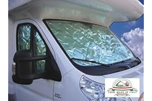 NRF LaBoutiquedelCampeggiatore Oscurante Termico Interno Cabina - 3 Pezzi 9 Strati - Camper Fiat Ducato/Peugeot Boxer/Citroën Jumper 2006-2018