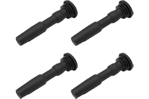 GNXfixt Bobina de encendido de goma para reparación de muelles A1 Golf 7 Beetle P-a-t Polo Citigo 3 O-t-a Rapid Ibiza L-o-n Mii 1.0 1.2 1.4 1.6, módulo de encendido de botas de goma 04C905110A