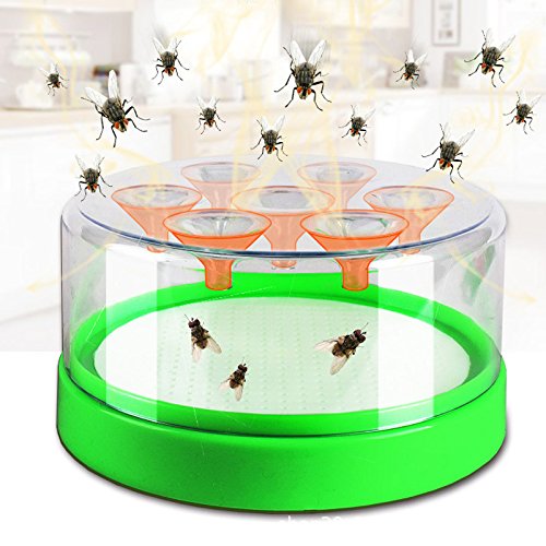 Symboat Fly Trap Device with Safe Automatic Fly Killer Food Trap