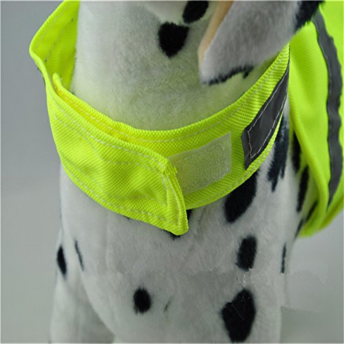 Hrph-Pets-Fluorescent-Security-Dog-Reflective-Vest-Clothes-Safety-Luminous-Waterproof-Pet-Clothing