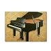 Produktbild Maus Pad Noten Grand Piano Maus Pads 25 cm (L) * 19,8 cm (W)