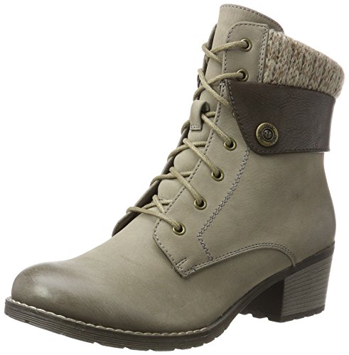 Rieker 92529-60, Botas Cortas Mujer, Beige (Beige/Moro/stein), 41 EU