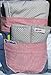 Minene Pushchair Liner and Straps (Grey Polka Dots)