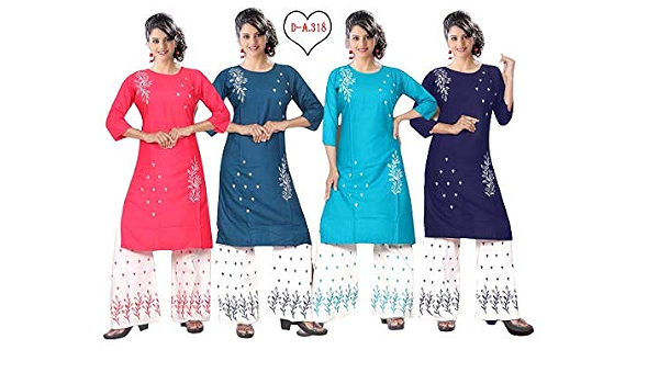 Buy Shoppings Mantra Kurti Palazzo Set 
