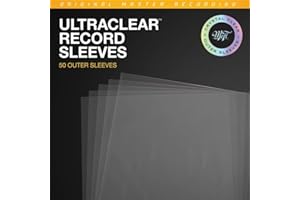 MOBILE FIDELITY SOUND LAB ULTRACLEAR RECORD OUTER SLEEVES -50PK-