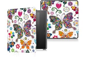 XKUN Étui de Protection en Cuir Peint Kindle Oasis, Compatible Uniquement avec Le Tout Nouveau Kindle Oasis de 7 Pouces [10e génération, Version 2019 et 9e génération, Version 2017]