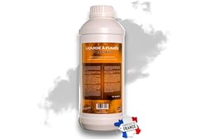 SPARKLERS CLUB Liquide à Fumée Standard 1 Litre pour Machine à Fumée qualité MADE IN FRANCE - Simple d'utilisation, idéal pour soirées DJ, débit supérieur recyclable