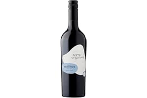 Terra Organica Primitivo Red Wine - Rich and Velvety Organic Wine - Award Winning Red Wine from Family Run Winery - Italian 14.5% ABV - 1 x 75 cl - Makes for a Great Red Wine Gift