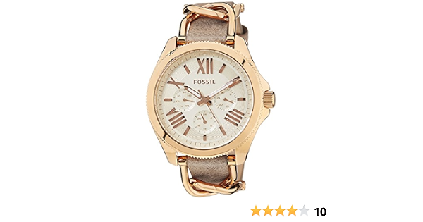 Cecile Analog Beige Dial Women's Watch 
