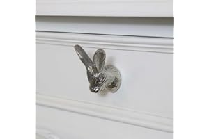 Melody Maison Silver Rabbit Head Drawer Knob