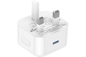 SEVENGO iPhone 16 Charger Plug,New Apple i Phone 15 Fast Charger Plug USB C Adaptor UK 25W USBC Port Quick Charge for New i Phone 16e 16 Plus 16 Pro Max 15 Plus 15 Pro Max 14 13 12 11 i Phonefast Plug Type C