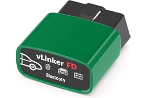 ‎VLINKER vLinker FD OBD2 Bluetooth Car Code Reader, OBD2 Diagnosescanner für Android & Windows - Made for for-Scan