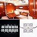 Produktbild LED Auto InnenbeleuchtungLTPAG 10x4 Lampe Interior Licht Leseleuchte LED Panel Kits Module Wasserdicht Weiß 12V für Camper Van Caravan Schränke Schiff Trailer LKW HGV PKW LKW Zubehör