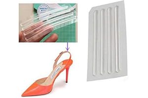 ERIOCTRY 6 Blätter (24 STÜCKE) Klar Silikon Dünne Klebeband Anti-wear Zurück fuß aufkleber High Heel Schuhe Kissen Pflege Für Frauen Dame Mädchen