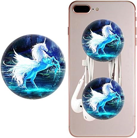 Mobile Phone Holder,Expanding Stand Grip Pop Mount Socket for Smartphones, iPhone and Tablets-unicorn