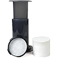 Bake Choice 500-Count Replacement Paper Filters - Round Disposable Coffee Filters Paper Compatible with Aeropress Coffee Makers