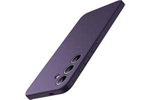 ‎JETECH JETech Szczupły Pasować Etui dla Samsung Galaxy S24 5G, Obiektywem Aparatu Pełna Ochrona, Miękka TPU Cienka Osłona Ochronna z Matowe Wykończeniem, Odporny na Wstrząsy (Fioletowy)