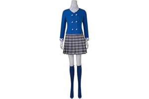 VEECOOCOS Heathers The Musical Veronica Sawyer - Disfraz de cosplay para mujer, traje de uniforme JK para Halloween, fiesta, escenario