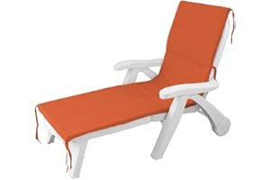 PARA HOME Cuscino per lettino prendisole per esterno giardino sdraio 60x190 cm cm AA370