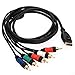 Produktbild GOZAR Hd Component Av-Kabel Für Sony Playstation Ps3 Hdtv Audio-Video-Kabel