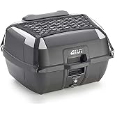 Kit Plaques Aluminium Noir Givi M8B - Pour Top Case Monokey (charge Max 6kg)