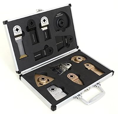 Saxton Lames Saxton Mallette D'ensemble Pro Fein Multimaster Bosch Makita Muli Outil À Oscillation