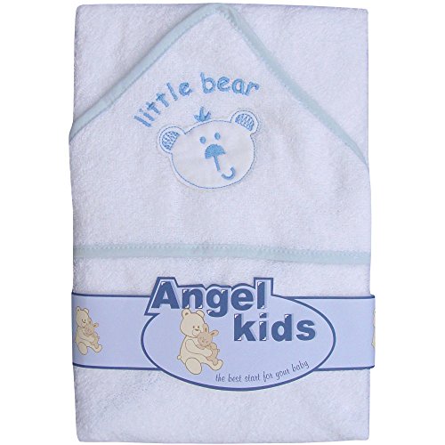 Baby Super Soft Little Bear Hooded Towel (Blue)
