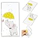 Produktbild JIENI Hülle für Sony Xperia L2 Cover Soft Transparent Elefanten Regenschirm TPU Silikon Schutzhülle Case Bumper Cover Handyhülle für Sony Xperia L2