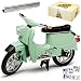 Produktbild Atlas Simson Schwalbe KR51 Grün 1964-1986 DDR 1/24 Modell Motorrad mit individiuellem Wunschkennzeichen