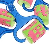 MagiDeal 5pcs Schwamm Farbroller Farbrolle Malerwalze Malerrollen Haus Menschen Sortierte Muster - 4