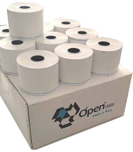 Rotoli Termici 80mm Rotoli Termici Premium 80x80 Mm Per Registratore Di Cassa - Confezione Da 60 Pezzi, Compatibili Casio 140-CR Top Tpr 86 - Foto 2