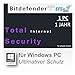 Produktbild Bitdefender Total Internet Security 2016 1 USER 1 YEAR |OEM|PKC|EFS
