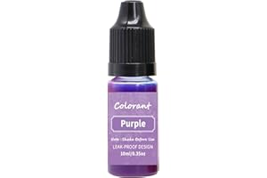 bephible 10 ml Kerzenfarbe – Color Essence Seife, Kerze, Farbfarbe, Sojawachs, Paraffinfarbe, Farbstoff für Zuhause, Violett