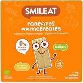 Smileat - Multicereal Muffins - Snack for Small +8 Months - Organic and Gluten Free - No Added Sugar - Ideal for Snacks - 60g