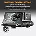 Price comparison product image Diadia Car DVR 1080P inch Dual Lens HD Car DVR Rearview Video Dash Cam Recorder Camera G-sensor,loop recording,Motion detection,HDR-High Dynamic Range image processing