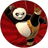  Kung Fu Panda Runde Tortenaufleger