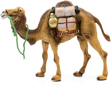 Camel with luggage (plastic material), to 3.5 in. Figures