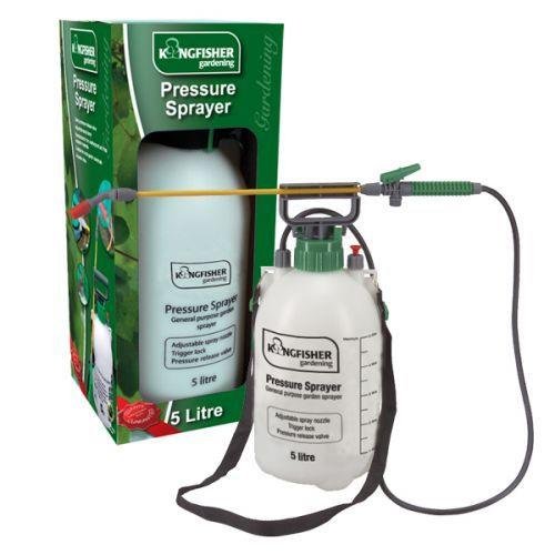 5L Pump Action Pressure Sprayer - use with water, fertilizer or pesticides