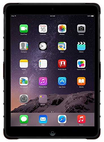 iPad Air 2 Hülle, DN® Rugged Robuste Gummi Drop Proof Schutzhülle + Eingabestift für Apple iPad Air 2 (6. Generation) - 2
