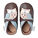 Bobux BBG 4243 Baby Shoes with Owl Giants Design Brown