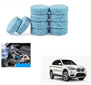 Asryd Car Wiper Detergent Effervescent Tablets Auto Windshield Cleaner Glass Tablets| Better Visibility | Safer Driving | Made in India | for BMW X7 (10 Tablets)